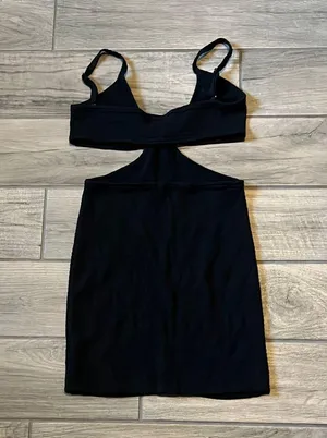 Lilyful Black cutout Mini Dress thumbnail 5