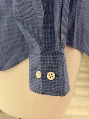 Banana Republic Micro Check Dress Shirt thumbnail 3