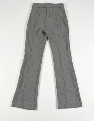 NEW Ann Taylor The High Waist Side Zip Stretch Trouser Pant Houndstooth Print 0 thumbnail 4