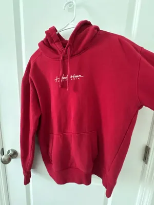 Hollister Must-Have Collection Red Hoodie Size M thumbnail 6