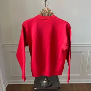 Vintage 90s Mickey & Co Disney Embroidered Crewneck Sweatshirt Red L thumbnail 5