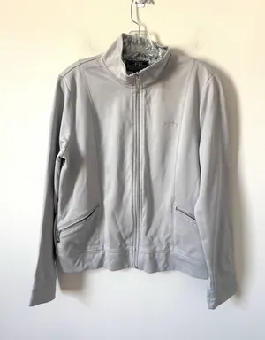 Ralph Lauren Active Full Zipper Jacket Gray Size Large thumbnail 1