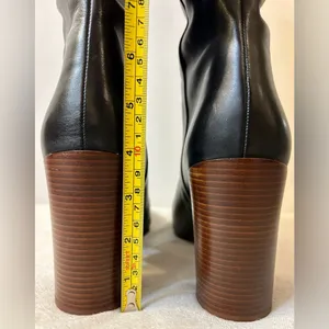 Lands’ End Stanton High Heel Tall Pullon Black Boots Size 9 thumbnail 10