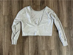 Aerie Sweatshirt Cropped thumbnail 1
