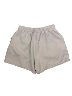 ONA Light Pink Sweat‎ Shorts Elastic Waist Lounge Athleisure Pockets Large thumbnail 2