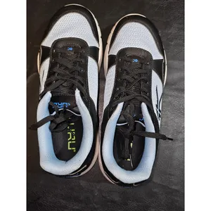 Kuru Womens Jet Black Misty Blue Quantum 2‎ Sneakers 10 Medium thumbnail 5