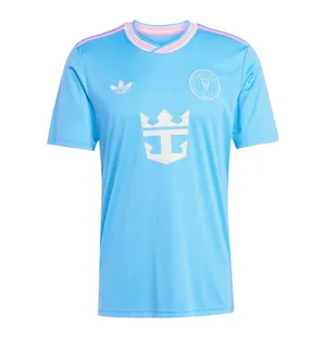 Lionel Messi Inter Miami CF adidas Originals 2025 Third Replica Player Jersey - Blue thumbnail 1