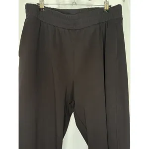 Old Navy Active Dynamic Fleece Wide Leg Pants High Rise Black Size XL Pockets thumbnail 4