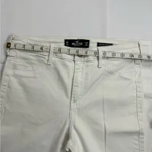 Hollister White Skinny Jeans Smooth Fit thumbnail 5