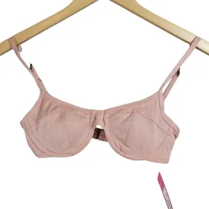 Xhilaration Pink Shimmer Bikini Top Swimsuit‎ Adjustable Straps XS thumbnail 2