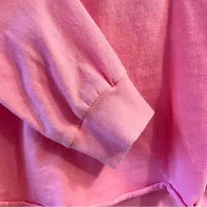 PINK - Victoria's Secret Women's Long Sleeve Pink Crop Top thumbnail 7