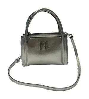 Karl Lagerfeld Paris Silver Crossbody / Shoulder Bag NWT thumbnail 1