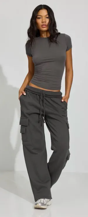 Garage UltraFleece Cargo Sweatpants Size Medium Blue thumbnail 1