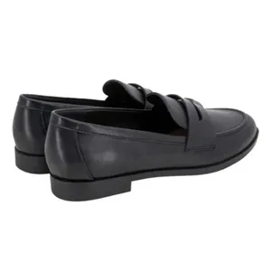 NEW Kensie Women’s Slip-On Gitty Dark Academia Penny Black Loafers, Size 7.5M thumbnail 13
