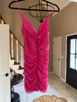Lucy in the Sky Pink Mini Dress thumbnail 2