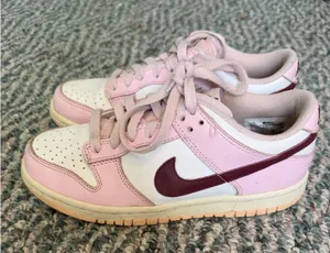 Nike dunk low pink foam red white thumbnail 1