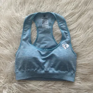 Women’s Best Move Seamless Sports Bra Blue Marl Size Medium thumbnail 3