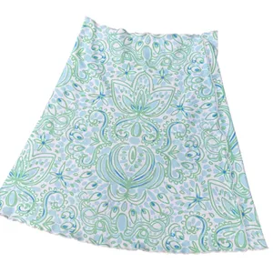 Jean-Pierre Klifa D-Skirt Reversible M Green Blue Tentacle Tales Stretch Coastal thumbnail 4