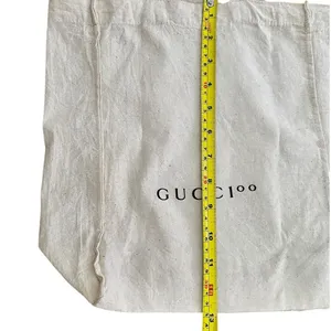 Gucci Cotton Canvas Reusable Tote Bag Dustbag thumbnail 4