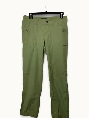Marmot Womens Roll Tab Hiking Pants Size 6 Green Convertible Outdoor Trail thumbnail 5