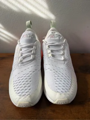 Nike Air Max 270 White Coral Pink (Youth 6Y / Women's 7.5) thumbnail 2