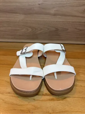 Dr. Scholl's Sustainable Comfort Island Dream White Strappy Sandals - Size 6.5 thumbnail 3