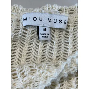 Miou Muse Top Lightweight Knit Sleeveless Size M Size M thumbnail 5