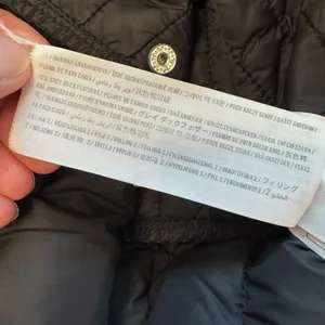 Abercrombie & Fitch Black Puffer Jacket thumbnail 6