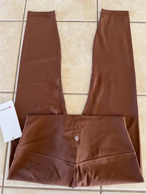 Lululemon Align High Rise 25” Roasted Brown Size 10 NWT thumbnail 1