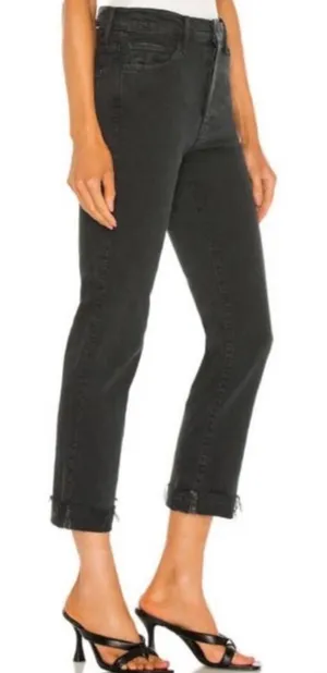 MOTHER The Scrapper Cuff Ankle Fray Jeans In Who's Sorry Now Size‎ 28 thumbnail 1