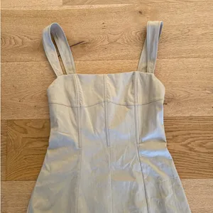 White Fox - I Love It Sleeveless Mini Dress in Khaki Tan thumbnail 2