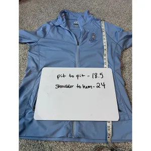 Cutter‎ and Buck Longleaf G&CC Womens Light Blue CB DryTec Golf Jacket Small thumbnail 5