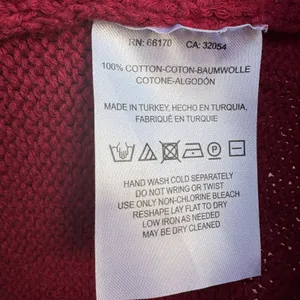 Maeve Halter Knit Tank Top Burgundy‎ Red 100% Cotton Sz M Anthropologie Boho thumbnail 7