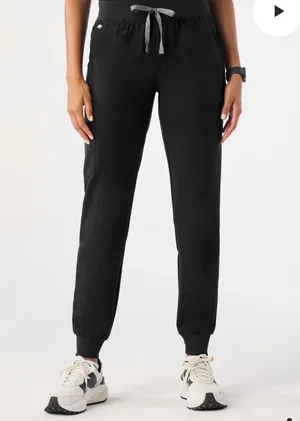 Black Zamora FIGS Jogger Scrub Pants Women’s thumbnail 2