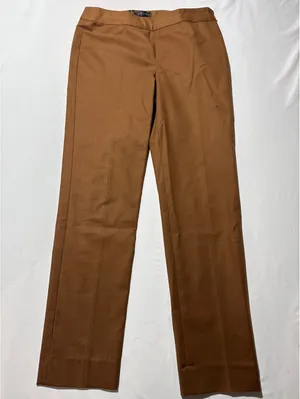 Carlisle Collection Women's Brown Dress Pants Size 6 thumbnail 1
