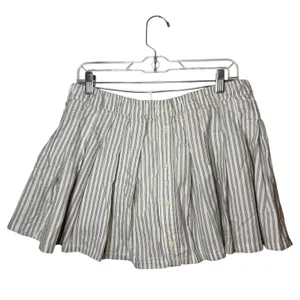 OFFLINE by Aerie NWT Oxford Pleated Tennis Skirt Striped‎ Athleisure Size Large thumbnail 4