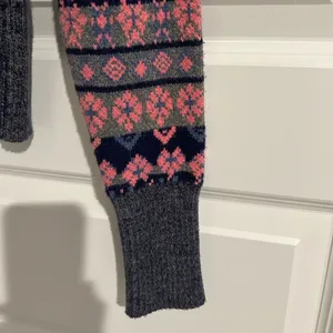 Altar’d State Fair Isle Sweater Pink Gray Size S thumbnail 7