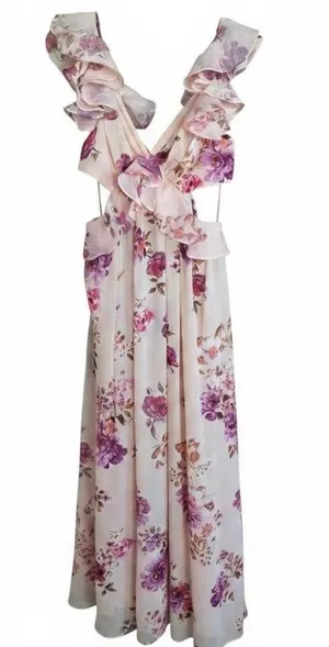 Luxxel Floral Dress thumbnail 1