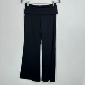Edikted Wide Leg Pants Size Small Black Foldover Waist Y2K NWT‎ Bratz Doll 90s thumbnail 8