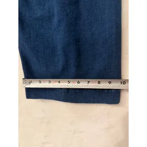Maeve Anthropologie Colette Wide Leg Crop Jeans 31 Dark Wash High Rise Denim thumbnail 10