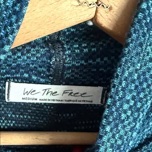 Free People We The Free Sunny Days Turtleneck sweater "Overboard Combo" blue M thumbnail 8