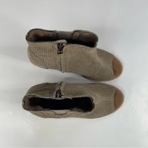 Toms Womens‎ Majorca Peep Toe Ankle Booties Size 7 thumbnail 3