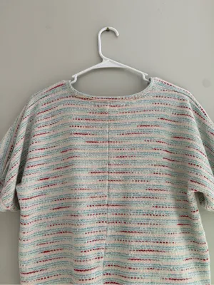 Madewell Mint Stripe Knit Short-Sleeve Top thumbnail 4