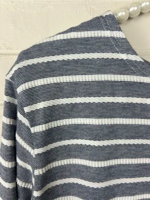 Sail To Sable Striped Nautical Casual Dress Size S thumbnail 5