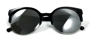 🆕 round cat eye sunglasses thumbnail 1