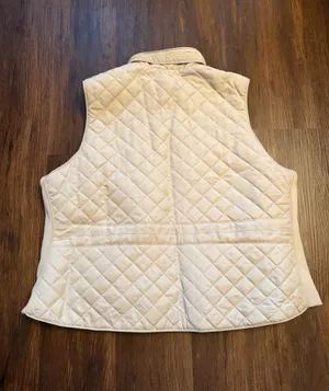 Westport 1962 Cream Puffer Vest Size 3X thumbnail 3