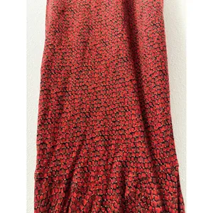 Vintage Midi Dress Womens 6 Black Red Sweetheart Romantic 90s Cocktail Party‎ thumbnail 4