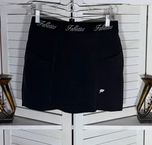 Vintage Y2K fabletics tennis skort pockets elastic waist activewear athletic S thumbnail 1