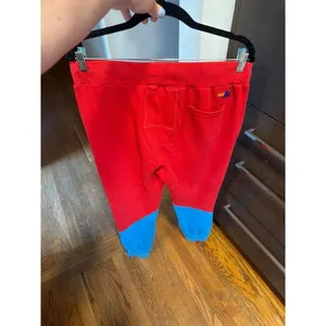 Aviator Nation Glider Joggers in a red and blue colorblock design xL thumbnail 3