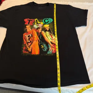 TLC Band Graphic T Shirt Women’s or Men’s Size XL Black thumbnail 7